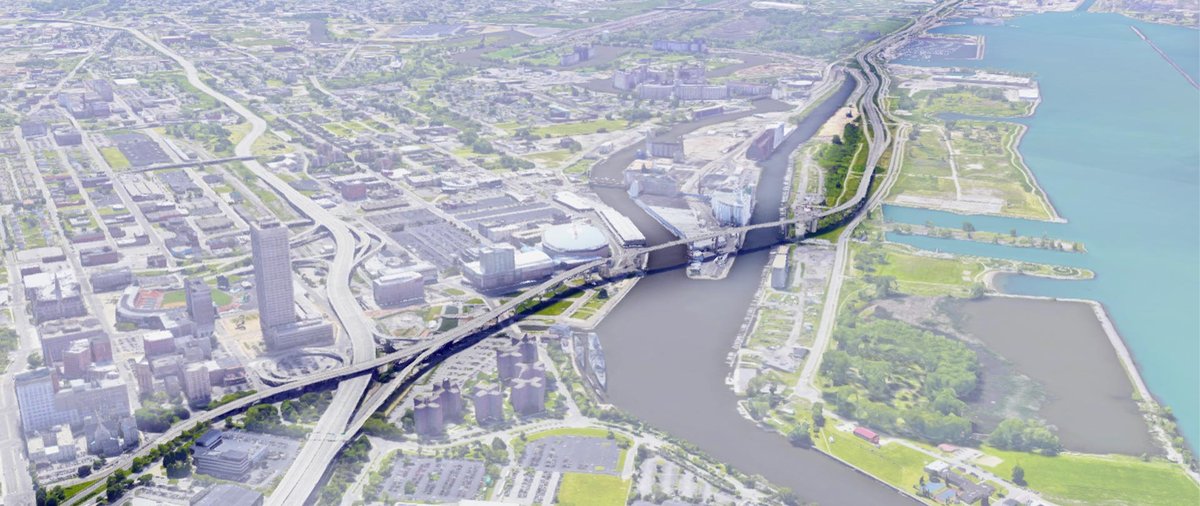 Berme Road Corridor, NY - Aim for the Sky: The Buffalo Skyway Corridor Competition | Empire State  Develop